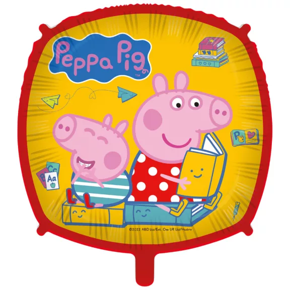 Peppa malac Messy Play Yellow fólia lufi 46 cm Peppa malac Messy Play Yellow fólia lufi 46 cm