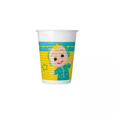 CoComelon Music műanyag pohár 8 db-os 200 ml