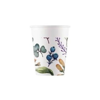 Virág Herbs papír pohár 8 db-os 200 ml