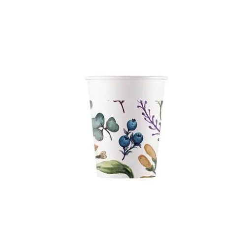 Virág Herbs papír pohár 8 db-os 200 ml