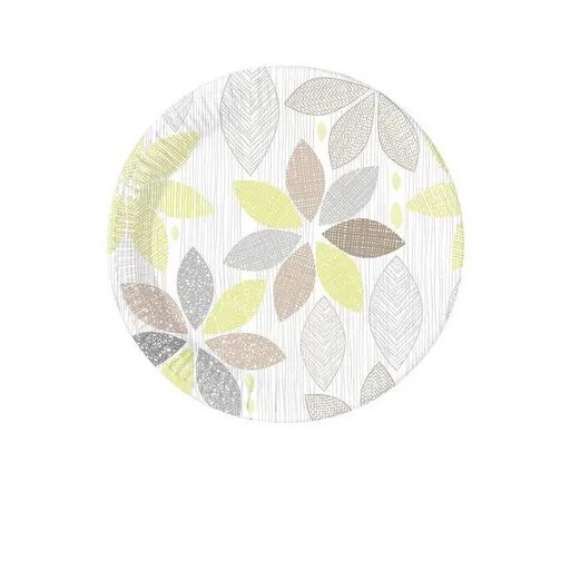 Lomb Foliage papírtányér 8 db-os 23 cm