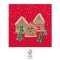 Karácsonyi Gingerhouses szalvéta 20 db-os 33x33 cm FSC