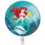 Disney Hercegnők Ariel Curious papírtányér 8 db-os 23 cm FSC