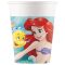 Disney Hercegnők Ariel Curious papír pohár 8 db-os 200 ml FSC