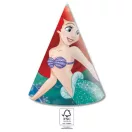 Disney Hercegnők, Ariel Curious Parti kalap, csákó 6 db-os FSC Disney Hercegnők, Ariel Curious Parti kalap, csákó 6 db-os FSC