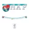 Disney Hercegnők, Ariel Curious Happy Birthday felirat FSC 2 m