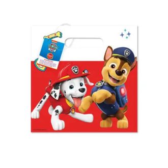   Mancs Őrjárat Rescue Heroes papír ajándéktasak, ajándékzacskó 4 db-os