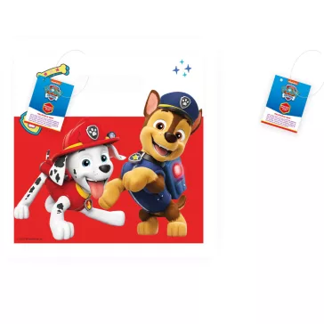   Mancs Őrjárat Rescue Heroes Red papír ajándéktasak, ajándékzacskó 4 db-os