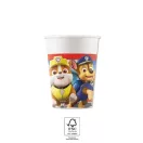 Mancs Őrjárat Rescue Heroes papír pohár 8 db-os 200 ml FSC Mancs Őrjárat Rescue Heroes papír pohár 8 db-os 200 ml FSC