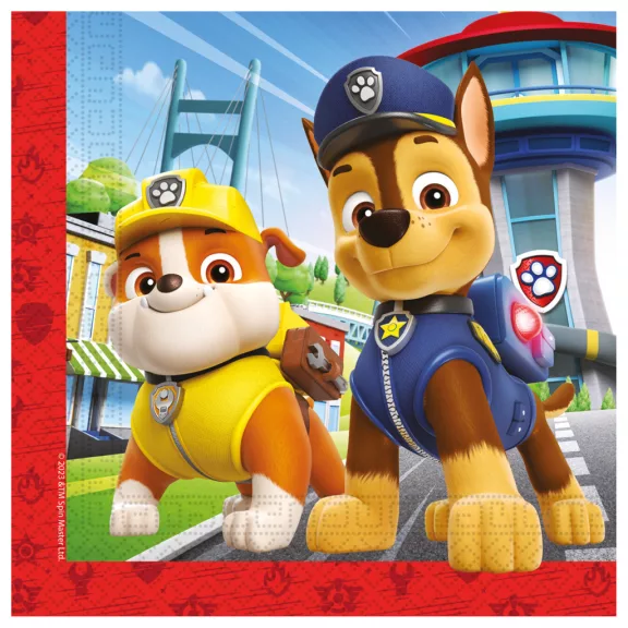 Mancs Őrjárat Rescue Heroes szalvéta 20 db-os 33x33 cm FSC Mancs Őrjárat Rescue Heroes szalvéta 20 db-os 33x33 cm FSC