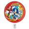 Sonic a sündisznó Sega papírtányér 8 db-os 23 cm FSC