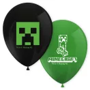 Minecraft Green léggömb, lufi 8 db-os Minecraft Green léggömb, lufi 8 db-os