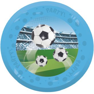   Focis Soccer Fans micro prémium műanyag lapostányér 21 cm