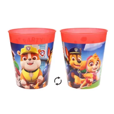   Mancs Őrjárat Rescue Heroes micro prémium műanyag pohár 250 ml