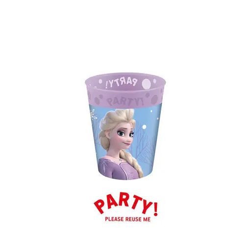 Disney Jégvarázs Wind micro prémium műanyag pohár 250 ml