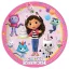 Gabi babaháza Friends papírtányér 8 db-os 23 cm FSC