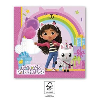 Gabi babaháza Friends szalvéta 20 db-os 33x33 cm FSC