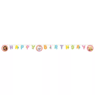 Gabi babaháza Friends Happy Birthday felirat FSC 2 m
