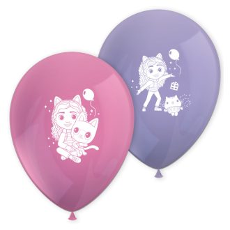 Gabi babaháza Friends léggömb, lufi 8 db-os