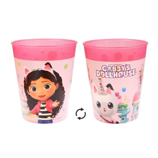 Gabi babaháza Friends micro prémium műanyag pohár 250 ml