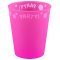 Fuchsia Fluorescent, Fukszia micro prémium műanyag pohár 250 ml