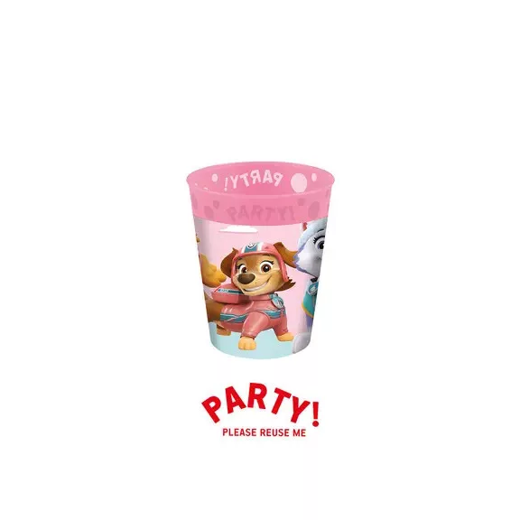Mancs Őrjárat Skye and Everest micro prémium műanyag pohár 250 ml