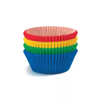 Színes Party mini muffin papír 40 db-os