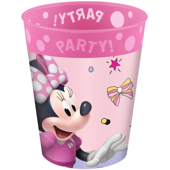Disney Minnie Junior micro prémium műanyag pohár 250 ml Disney Minnie Junior micro prémium műanyag pohár 250 ml