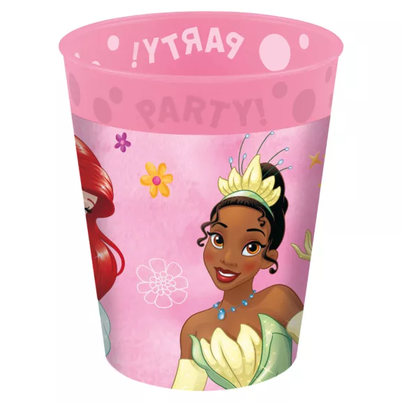 Disney Hercegnők Live Your Story micro prémium műanyag pohár 250 ml Disney Hercegnők Live Your Story micro prémium műanyag pohár 250 ml