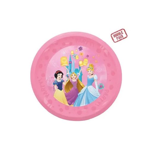 Disney Hercegnők Live Your Story micro prémium műanyag lapostányér 4 db-os szett 21 cm
