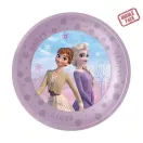 Disney Jégvarázs Wind micro prémium műanyag lapostányér 4 db-os szett 21 cm