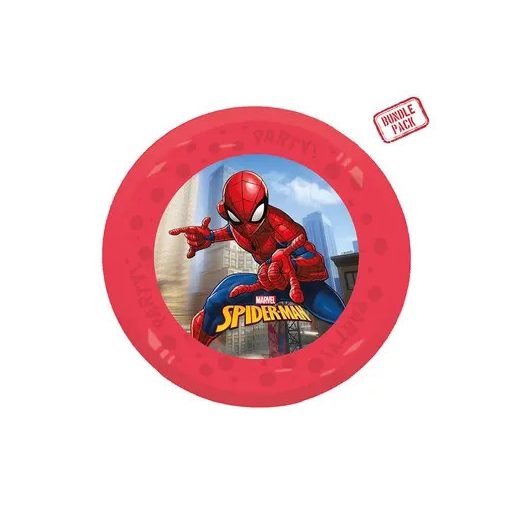 Pókember Crime Fighter micro prémium műanyag lapostányér 4 db-os szett 21 cm