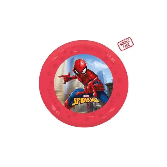 Pókember Crime Fighter micro prémium műanyag lapostányér 4 db-os szett 21 cm