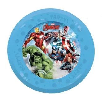   Bosszúállók Infinity Stones micro prémium műanyag lapostányér 4 db-os szett 21 cm