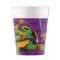 Tini Nindzsa Teknőcök Purple papír pohár 8 db-os 200 ml FSC