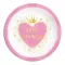 Hercegnők Little Princess papírtányér 8 db-os 23 cm FSC