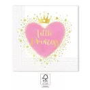 Hercegnők Little Princess szalvéta 20 db-os 33x33 cm FSC