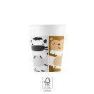 Állatos Zoo papír pohár 8 db-os 200 ml FSC Állatos Zoo papír pohár 8 db-os 200 ml FSC