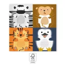 Állatos Zoo szalvéta 20 db-os 33x33 cm FSC Állatos Zoo szalvéta 20 db-os 33x33 cm FSC