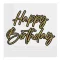 Happy Birthday Elegant szalvéta 20 db-os 33x33 cm FSC