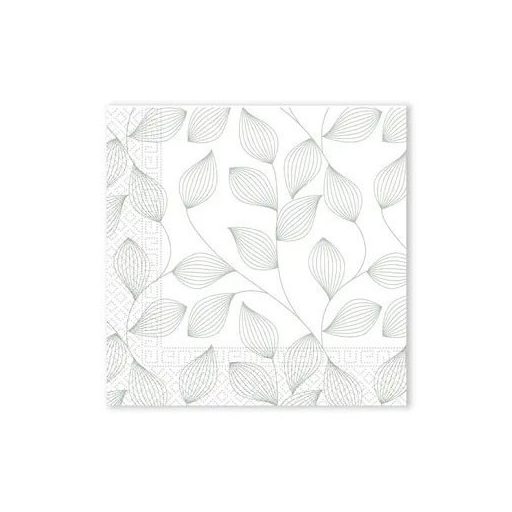 Levél Grey szalvéta 20 db-os 33x33 cm FSC