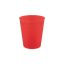 Piros Bright red micro prémium műanyag pohár 250 ml