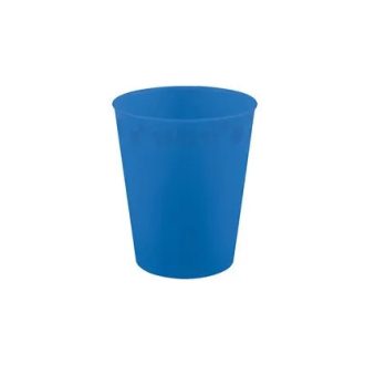 Kék Bright Blue micro prémium műanyag pohár 250 ml