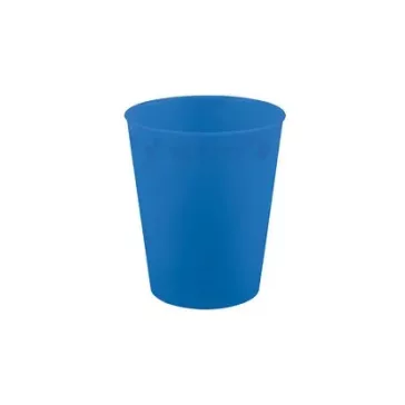 Kék Bright Blue micro prémium műanyag pohár 250 ml