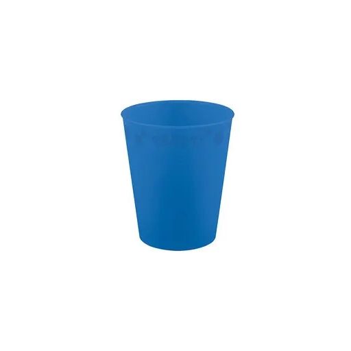 Kék Bright Blue micro prémium műanyag pohár 250 ml