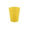 Sárga Yellow micro prémium műanyag pohár 250 ml