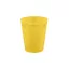 Sárga Yellow micro prémium műanyag pohár 250 ml