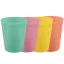 Színes Pastel Mixed micro prémium műanyag pohár szett 4 db-os 250 ml