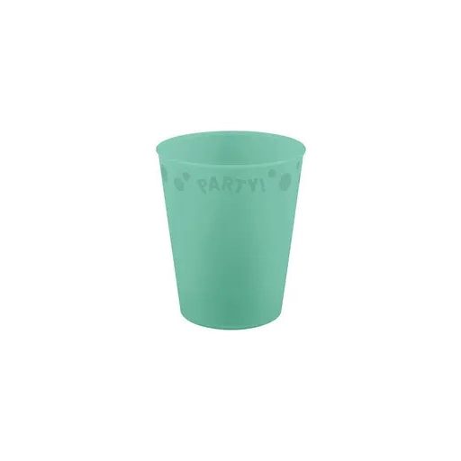 Zöld Pastel Mint micro prémium műanyag pohár 250 ml