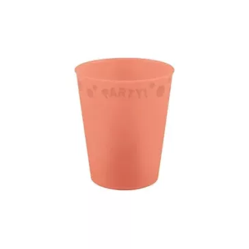   Lazacszín Pastel Salmon micro prémium műanyag pohár 250 ml